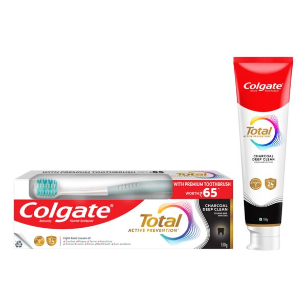 Colgate Total Charcoal Deep Clean 150Gm
